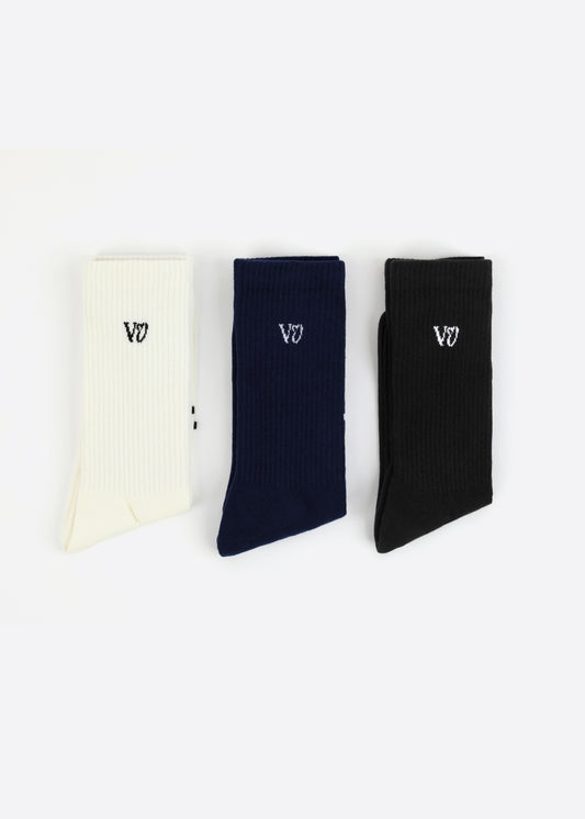 RPL 3 PACK SOCKS : MULTI