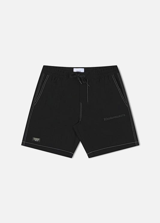 CONTRAST DAILY RIDE SHORT : BLACK WHITE