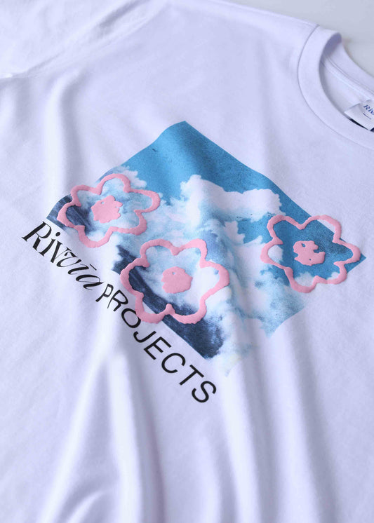 BLUE SKY T-SHIRT : WHITE