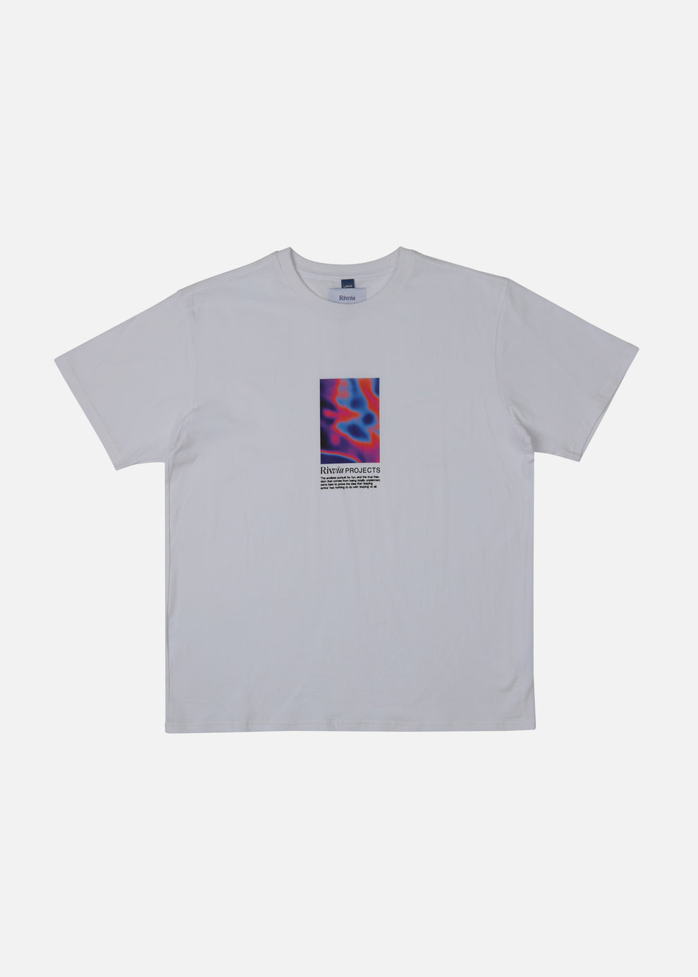 HEATMAP T-SHIRT : White – rivviaprojects_aus