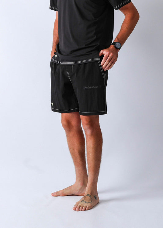 CONTRAST DAILY RIDE SHORT : BLACK WHITE