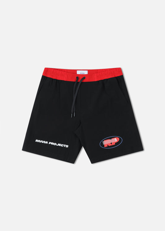 RP MOTION DAILY RIDE SHORT : BLACK RED