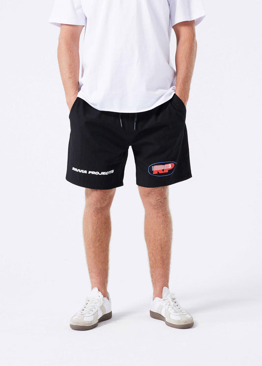 RP MOTION DAILY RIDE SHORT : BLACK RED