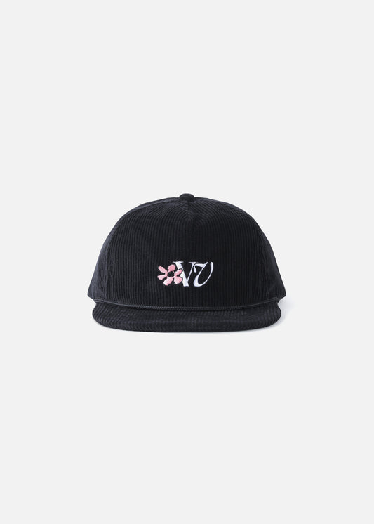 DIGI FLOWER CAP : BLACK