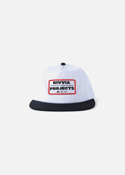 CLASSIC PURSUIT CAP : BLACK WHITE