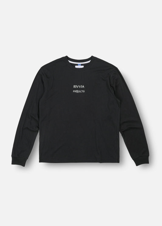 COLOSSAL LS T-SHIRT : BLACK